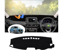 Dashboardmat Hyundai Kona - Dashboardhoes Dashboardbeschermer - Dashboard Beschermen - Voertuigspecifieke Pasvorm - 1 stuk - Zwart