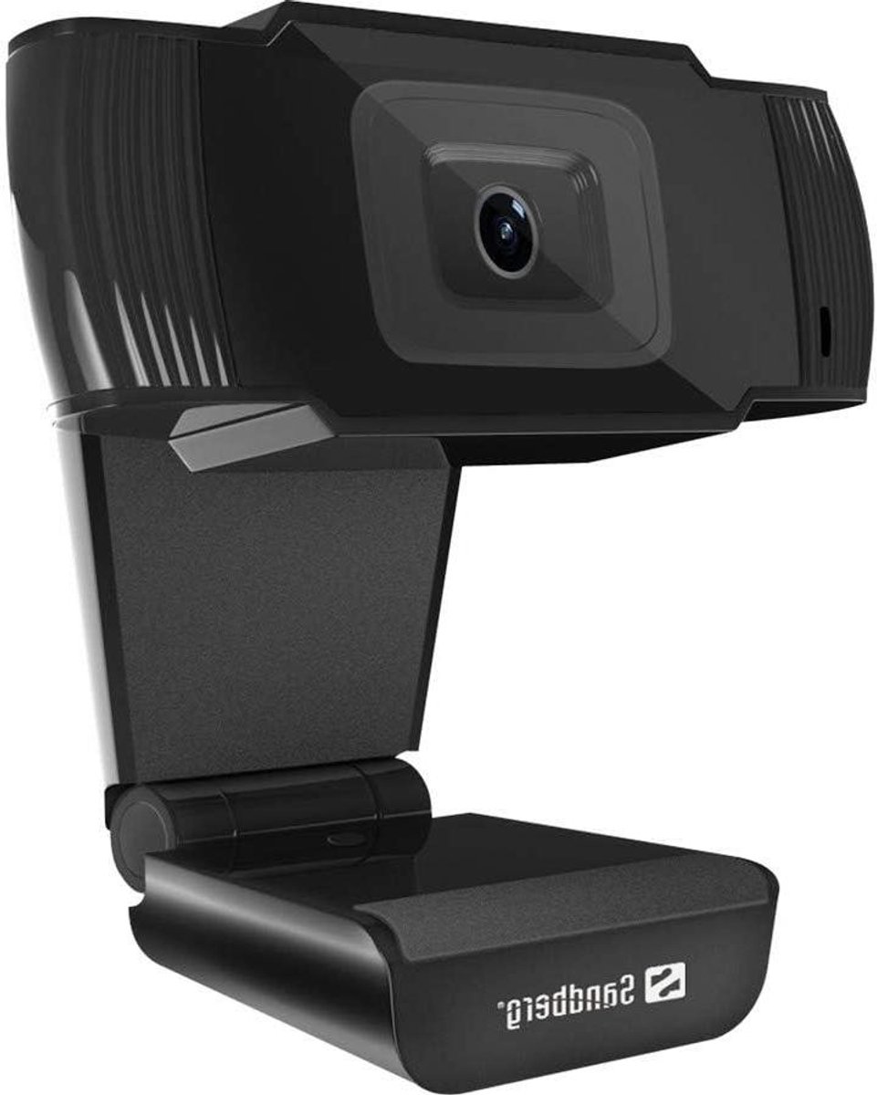 USB Webcam - Webcam PC - Online Vergaderen - Drivervrije Installatie - 480p - Zwart