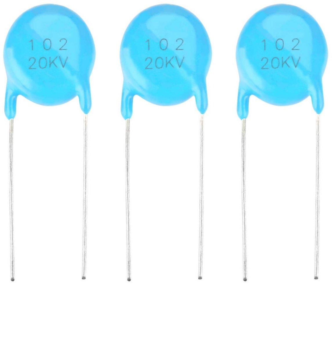 SPHProducts - Ceramic Capacitor - 20KV - Hoogspanningscapaciteit - Compact - 1nF - Perfect voor Elektronica - 20 stuks