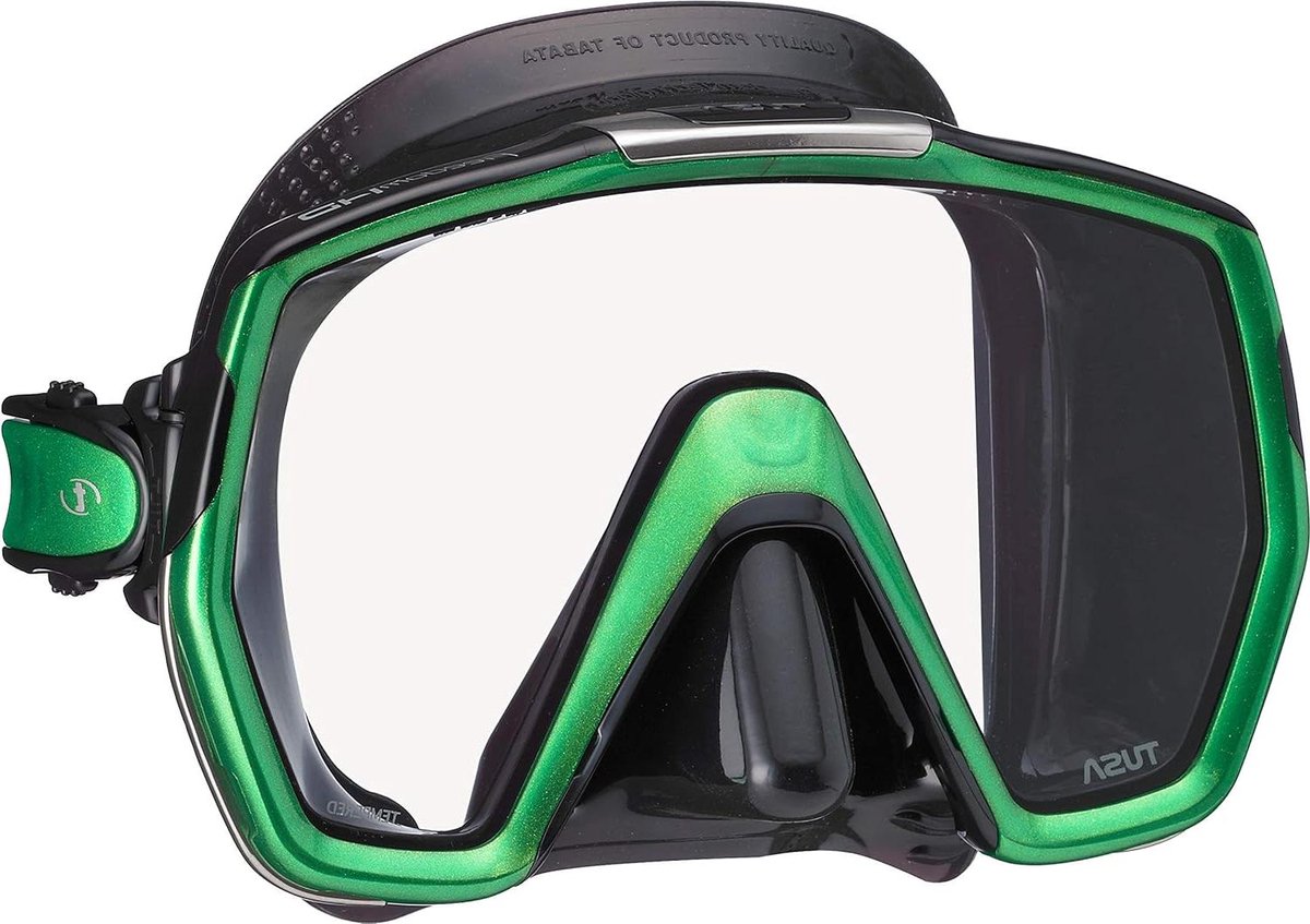 Duikmasker Enkele Lens - Snorkelmasker - Onderwater Verkenning - Brede Panoramische Zicht - 25 x 20 x 10 cm