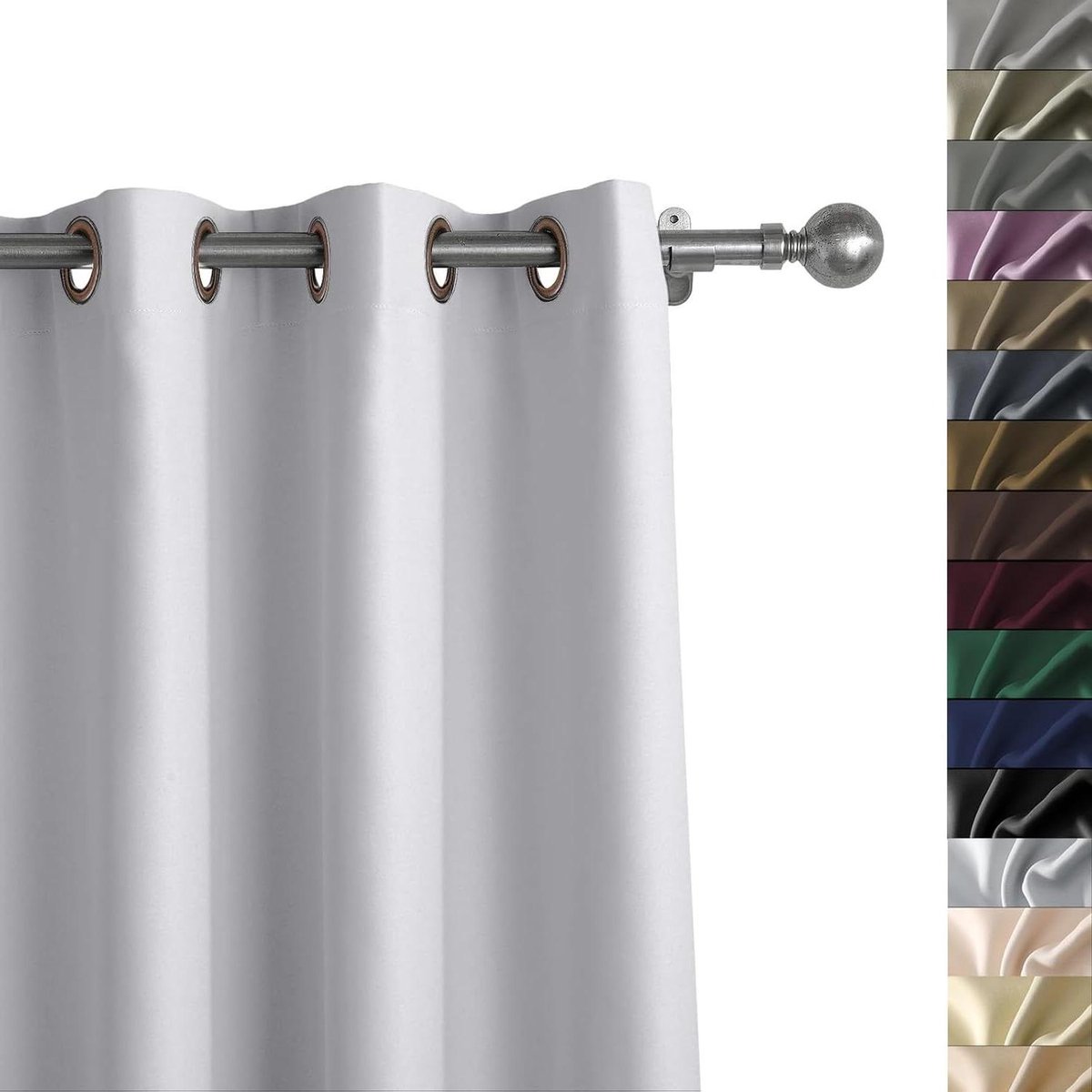 Verduisteringsgordijnen - Raambekleding Thermisch geïsoleerd - Kamer verduisteren - Geluid