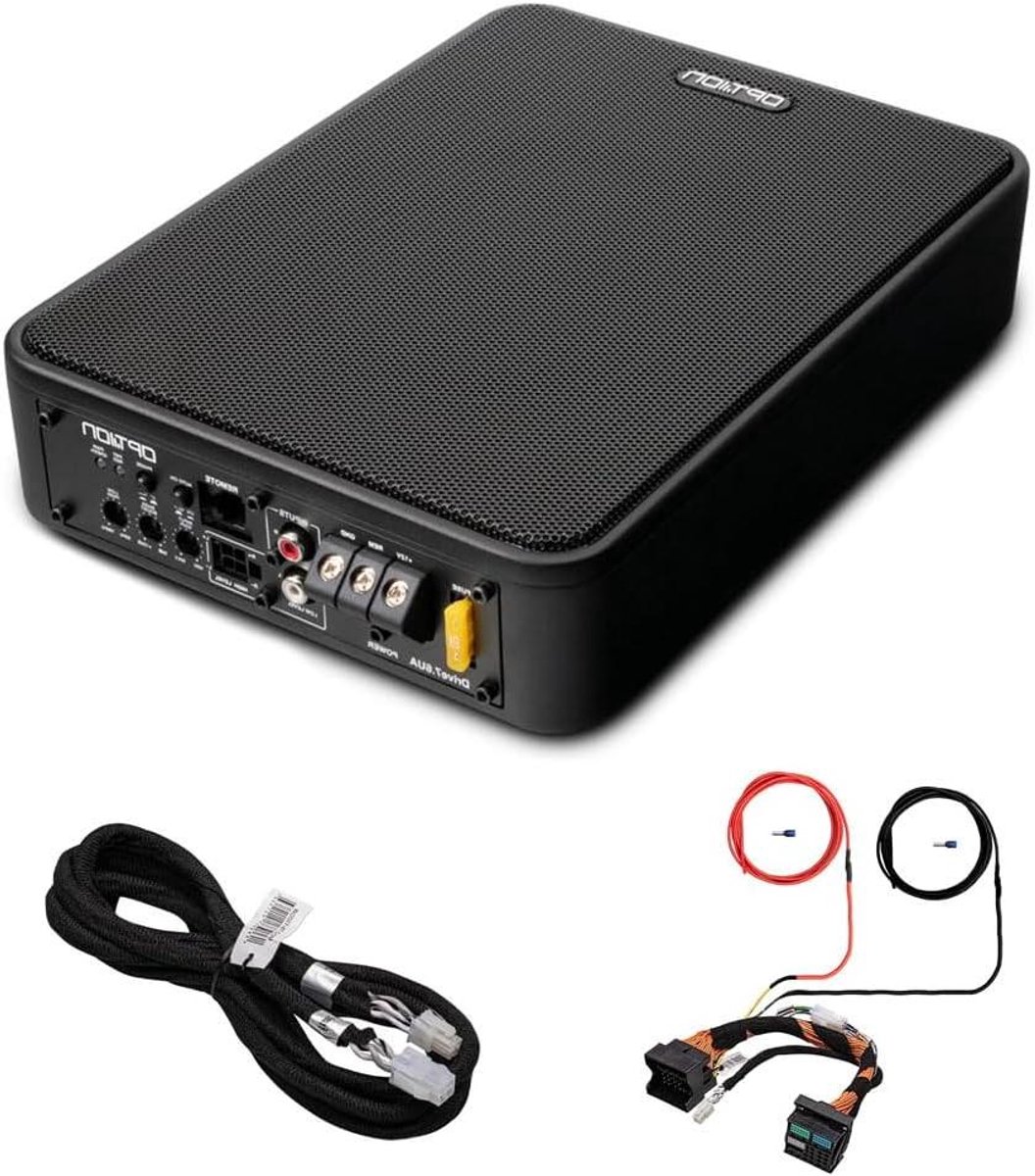 Actieve Onderstoel Subwoofer - Auto Bas Box - Rijke Bas Creëren - Compact Plug & Play