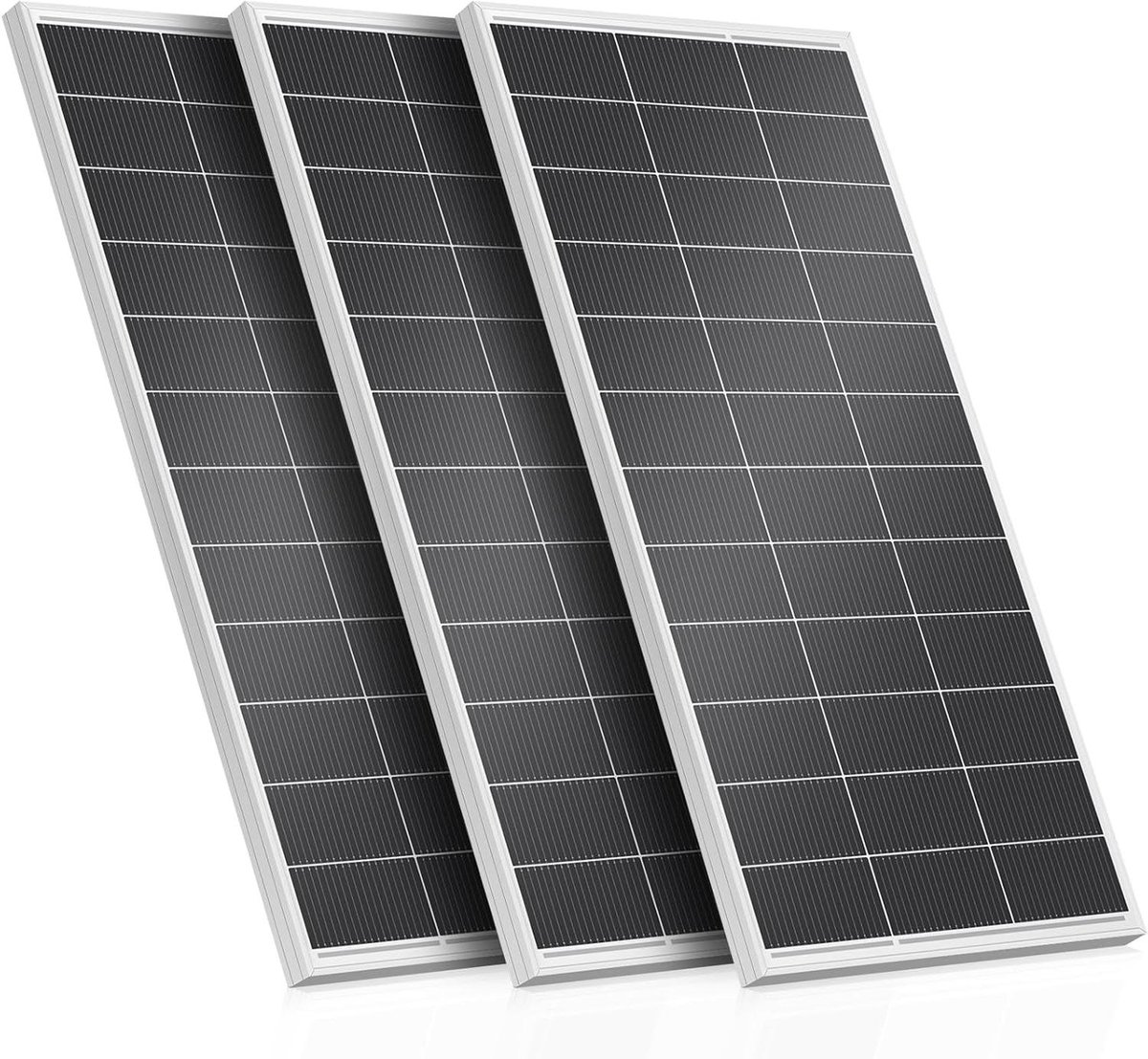 Zonnepaneel - PV-module N-type paneel - Energie opwekken - 25% conversie efficiëntie - 134 x 67 x 3 cm - Zwart