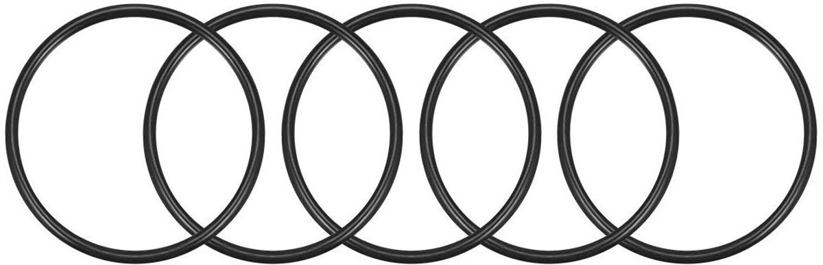 O-ringen Nitrilrubber - Rubberen Afdichtingen - Lekkages Voorkomen - Chemisch Bestendig - 63 mm OD - Zwart