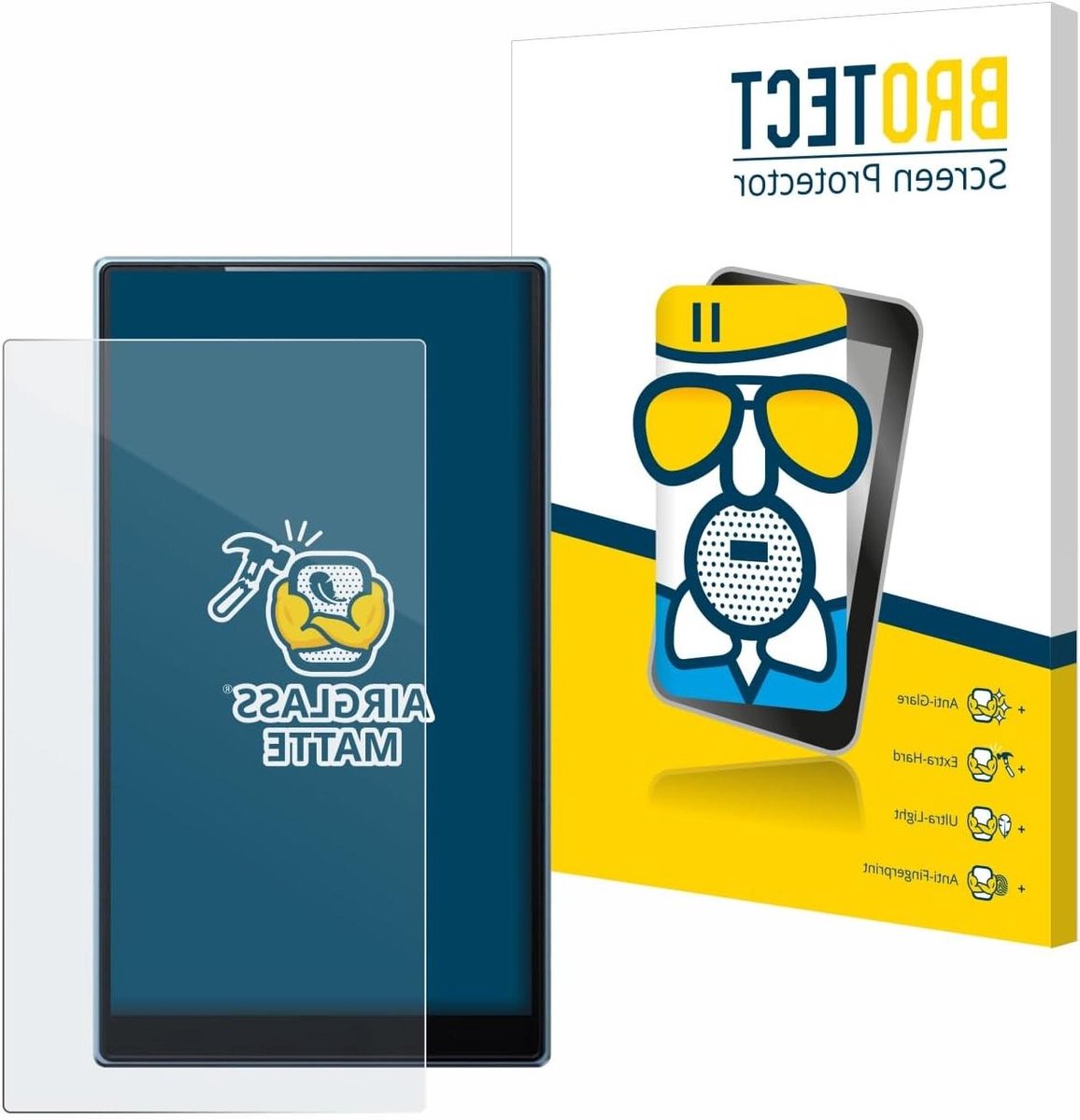 Screen Protector Mat - Schermfolie Glas - Scherm Beschermen - Anti-Reflex Coating - 1 stuk - Mat