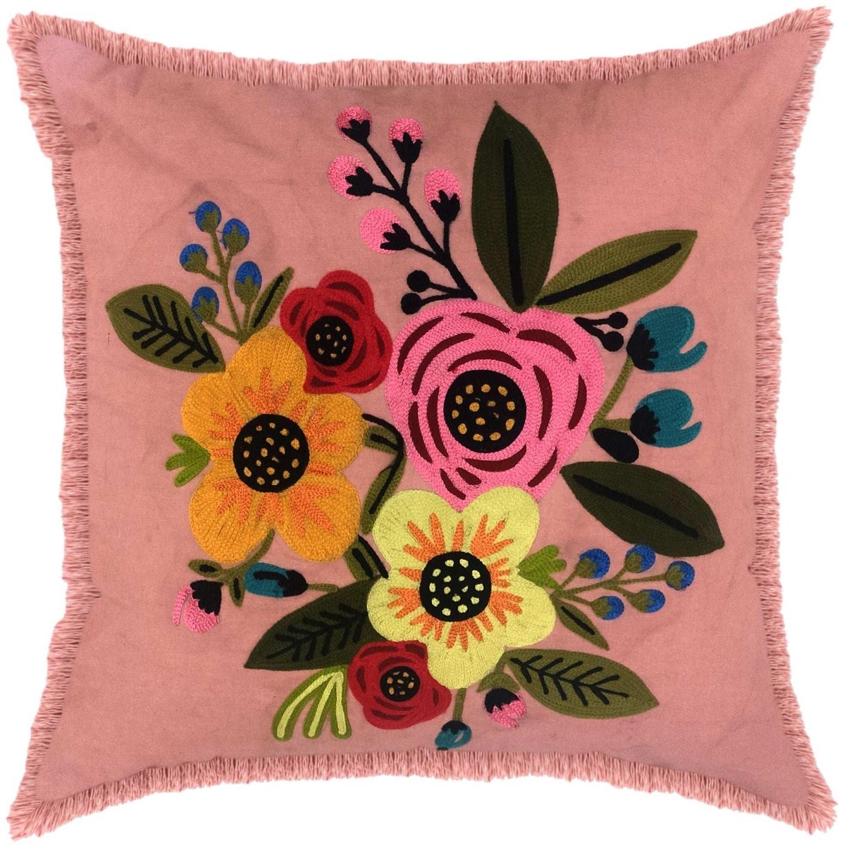 House of Nature Cushion Bloom Fiesta 45x45cm