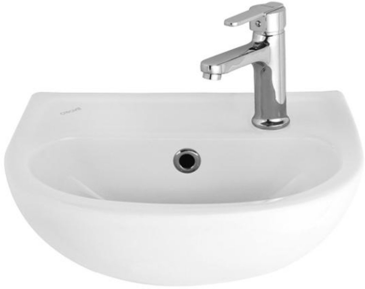 Creavit TP135 Keramische Wastafel 35x30cm Wit