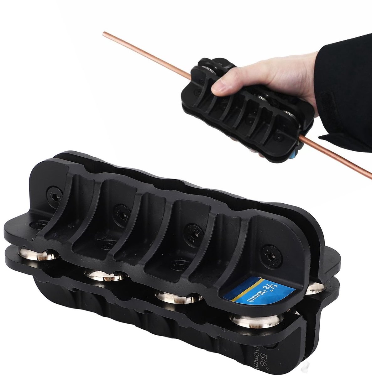 Smoakez - Buisrichtgereedschap - PVC en Aluminium - Gemakkelijk in gebruik - 5/8 Inch formaat - Handbediend - Voor Rem- en Brandstofleidingen