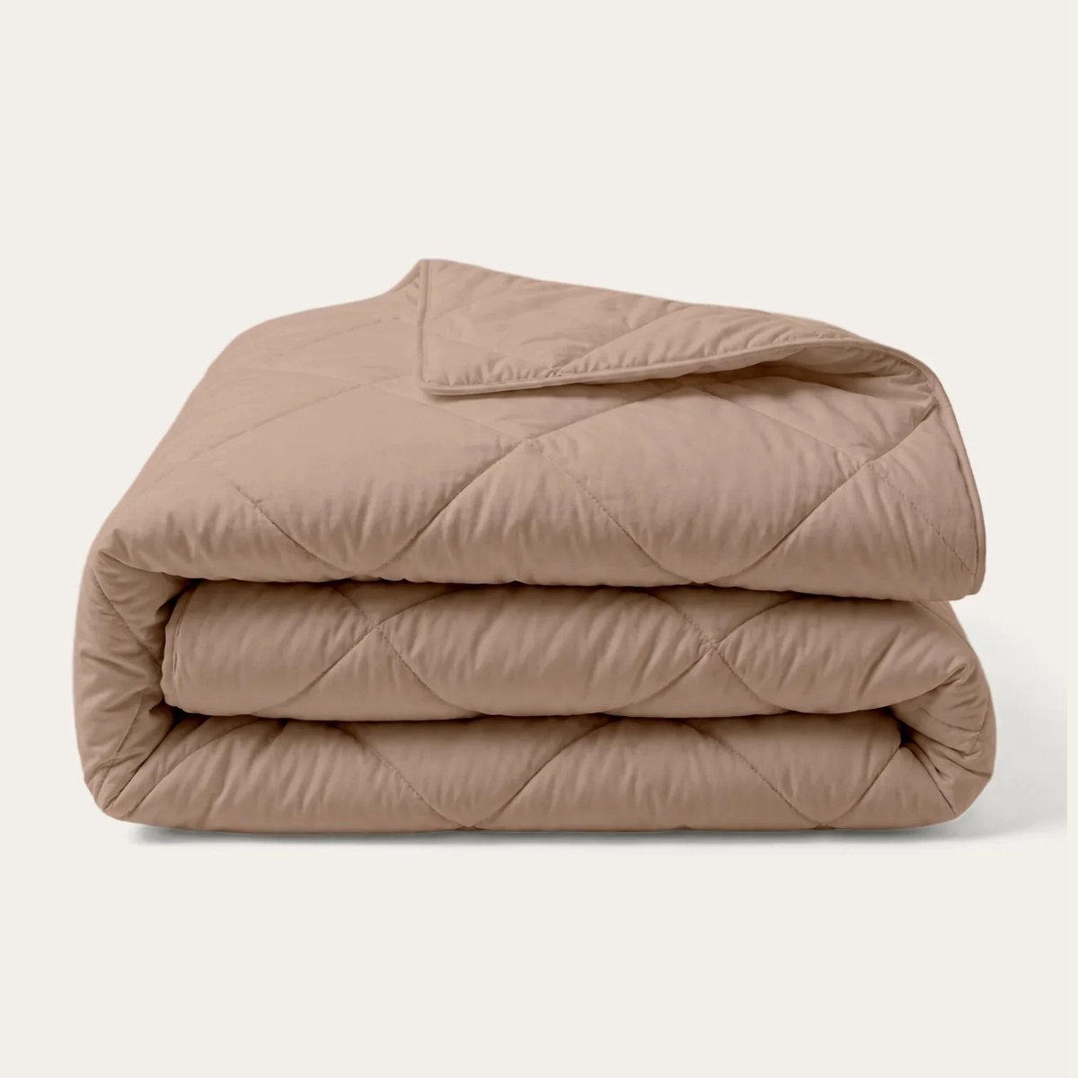 HappyBed Zomerdekbed 200x200 - Tweepersoonsdekbed - 100% Katoen - Wasbaar dekbed zonder overtrek - Bedrukt dekbed zonder hoes - Hoesloos Dekbed met Print - Dune