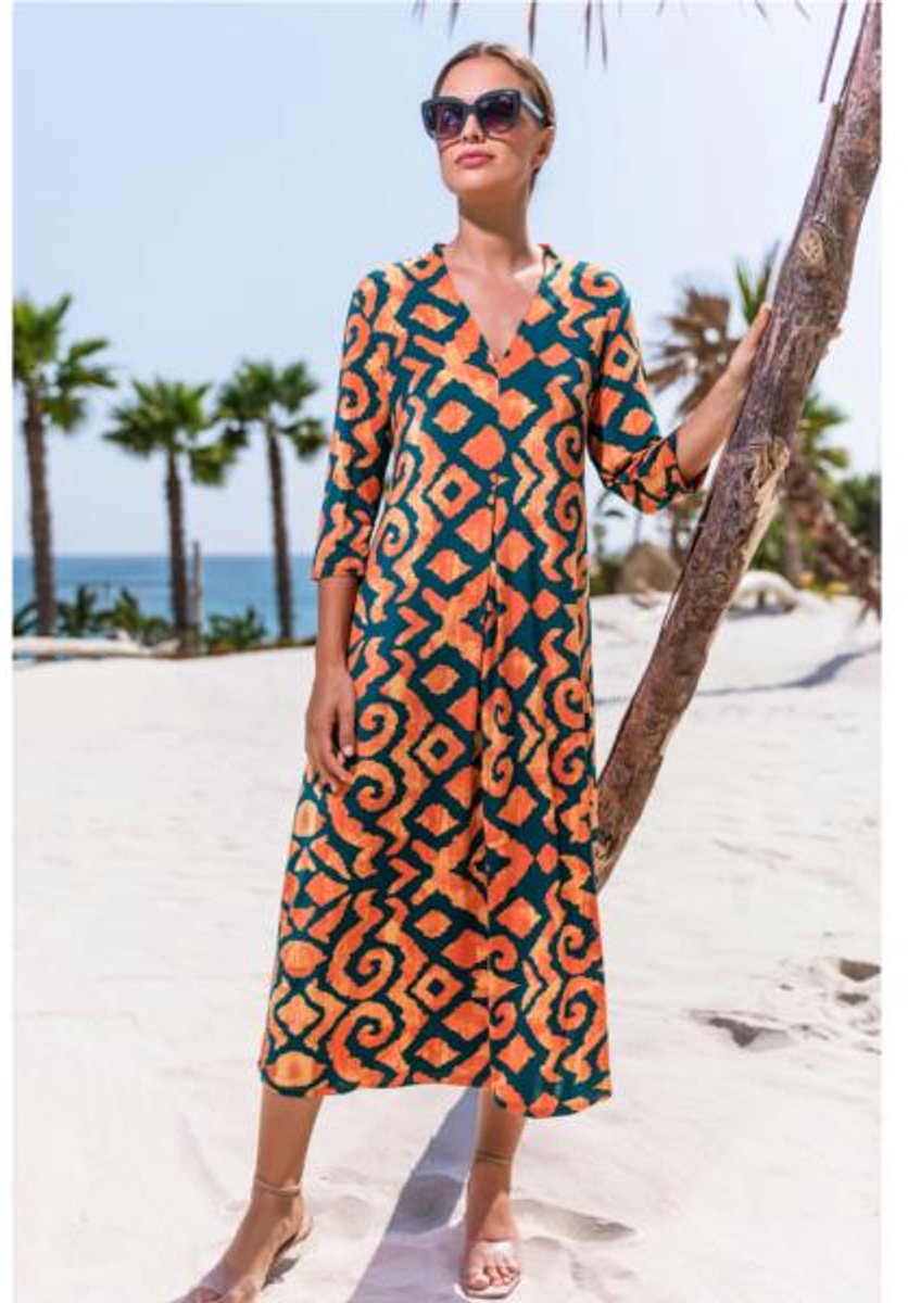 Barandi Gema Jurk 262-Gema Multicolor - maat S