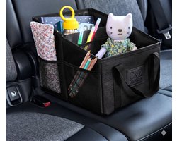 CenZ® Auto Organizer Kofferbak, Auto Organizer, Autostoel Organizer, Opvouwbare Kofferbaktas, Anti-Slip Ontwerp Voorstoel Of Achterbank En Kofferbak Opbergdoos, Toolbag, Autotas, Auto Opbergtas, Kofferbak Gereedschapstas, Meerdere Mesh Zakken