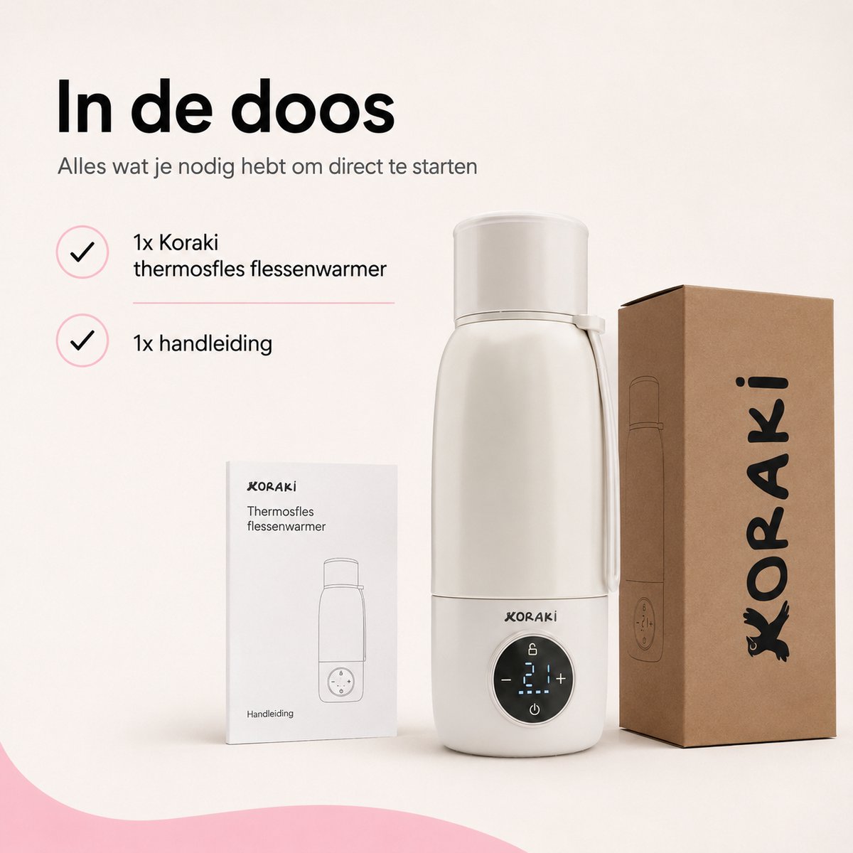 Koraki KB-001 waterverwarmer 500 ml thumbnail 7