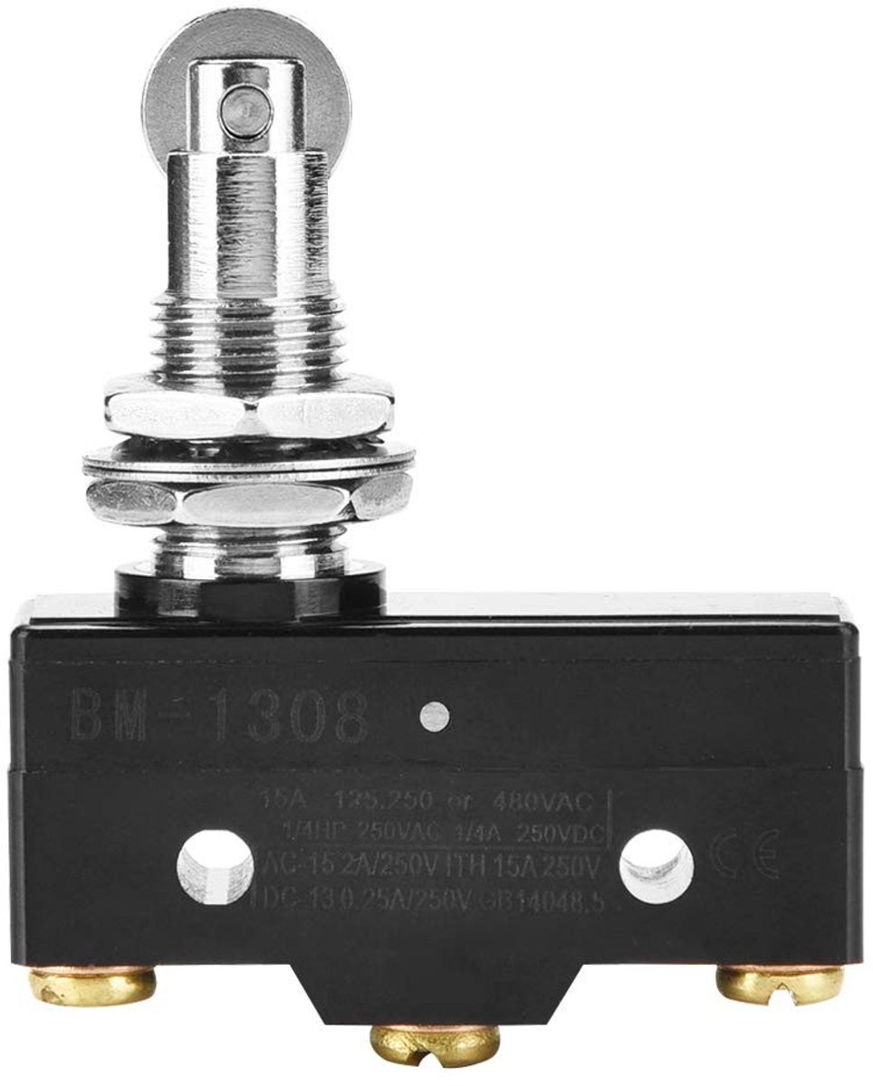 Jhubersproducts - Micro Switch - Momentary Limit Switch - Automatische controle - Zwart - Snap Action - Veiligheid en stabiliteit - Geschikt voor dive