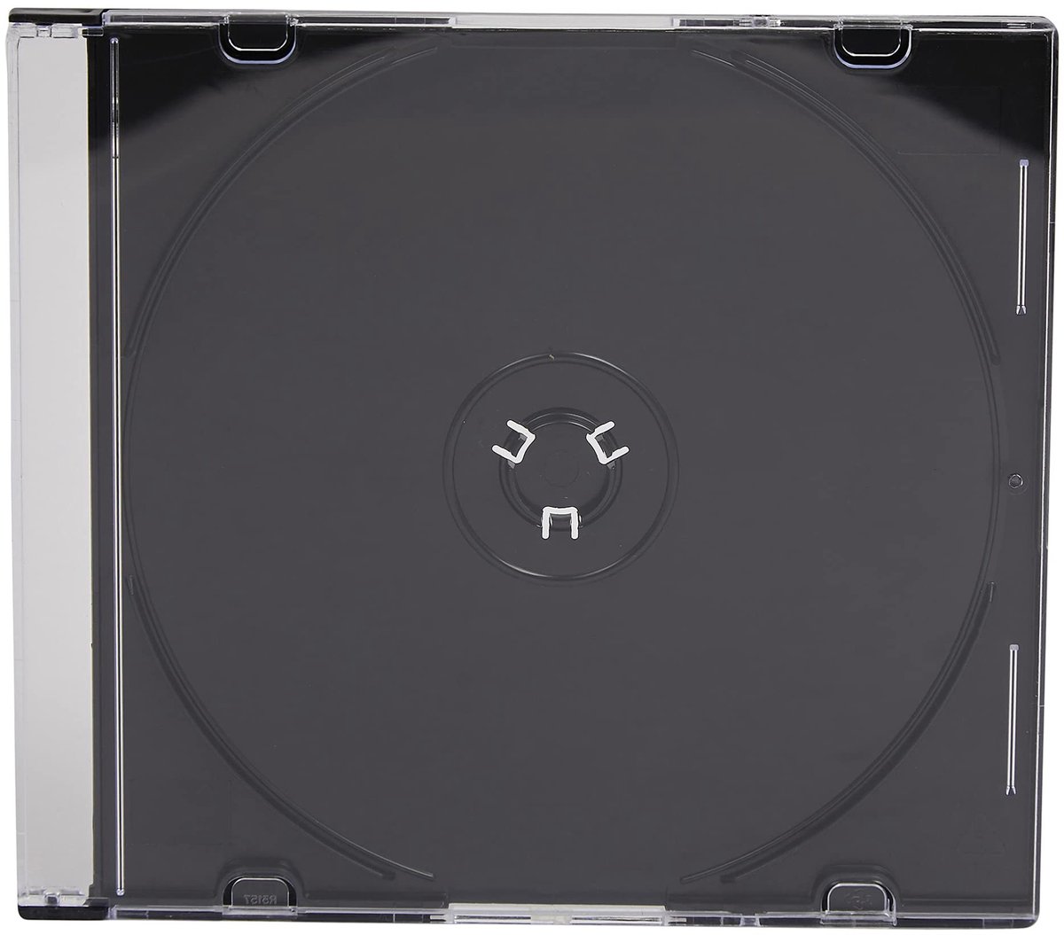 Zeynomax - CD/DVD Slimline Jewel Cases - 10 stuks - 5.2mm - Zwarte Tray - Compacte opslag - Bescherming - Geschikt voor DVD's - Formaat 5.2mm