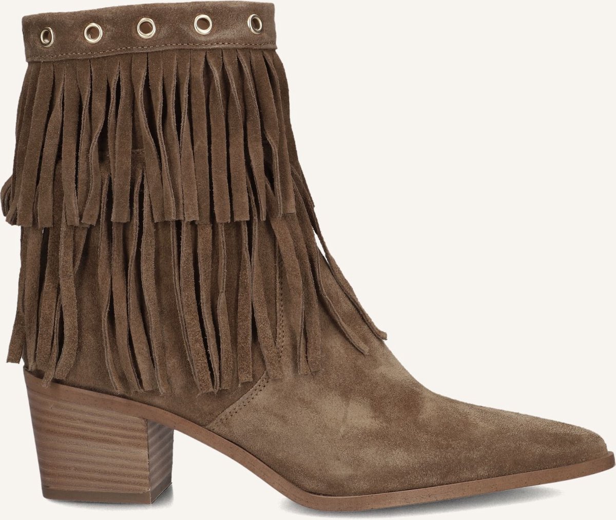 LINA LOCCHI Az52 1 Enkellaarsjes - Enkelboots met rits - Dames - Bruin - Maat 36