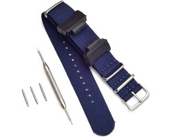 Nylon Horlogeband voor Casio G-Shock GA-110 120 GA-400 GD-100 DW-5600 GLS-8900 - Duurzaam, Comfortabel en Waterbestendig voor Mannen
