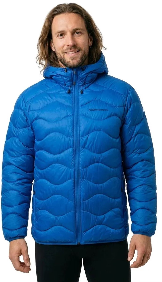 Peak Performance Helium Donzen Jas Blauw L Man