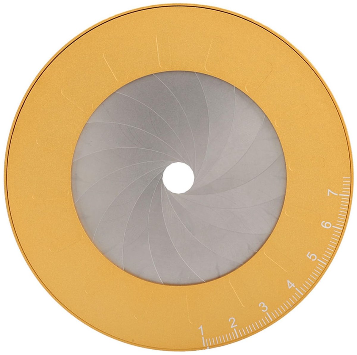 Dailygoods - Circle Drawing Maker Tool - Aluminium Cirkeltekenmachine - met Verstelbare Maten - Precisie Tekenaccessoire - Geschikt voor Kunstenaars -