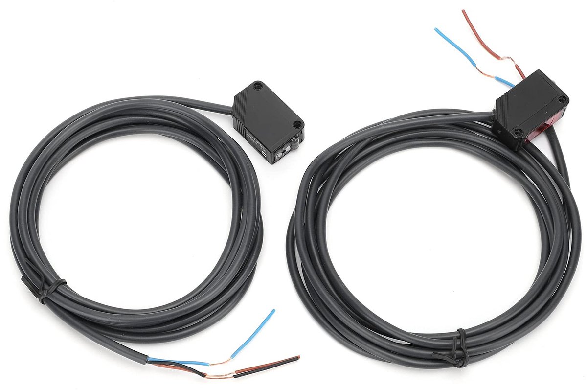Dailygoods - Infrarood Foto-elektrische Schakelaar - Vierkante Door-Beam Sensor - Verbeter Werkefficiëntie - DC 12V 24V - Veiligheid - Geschikt voor I
