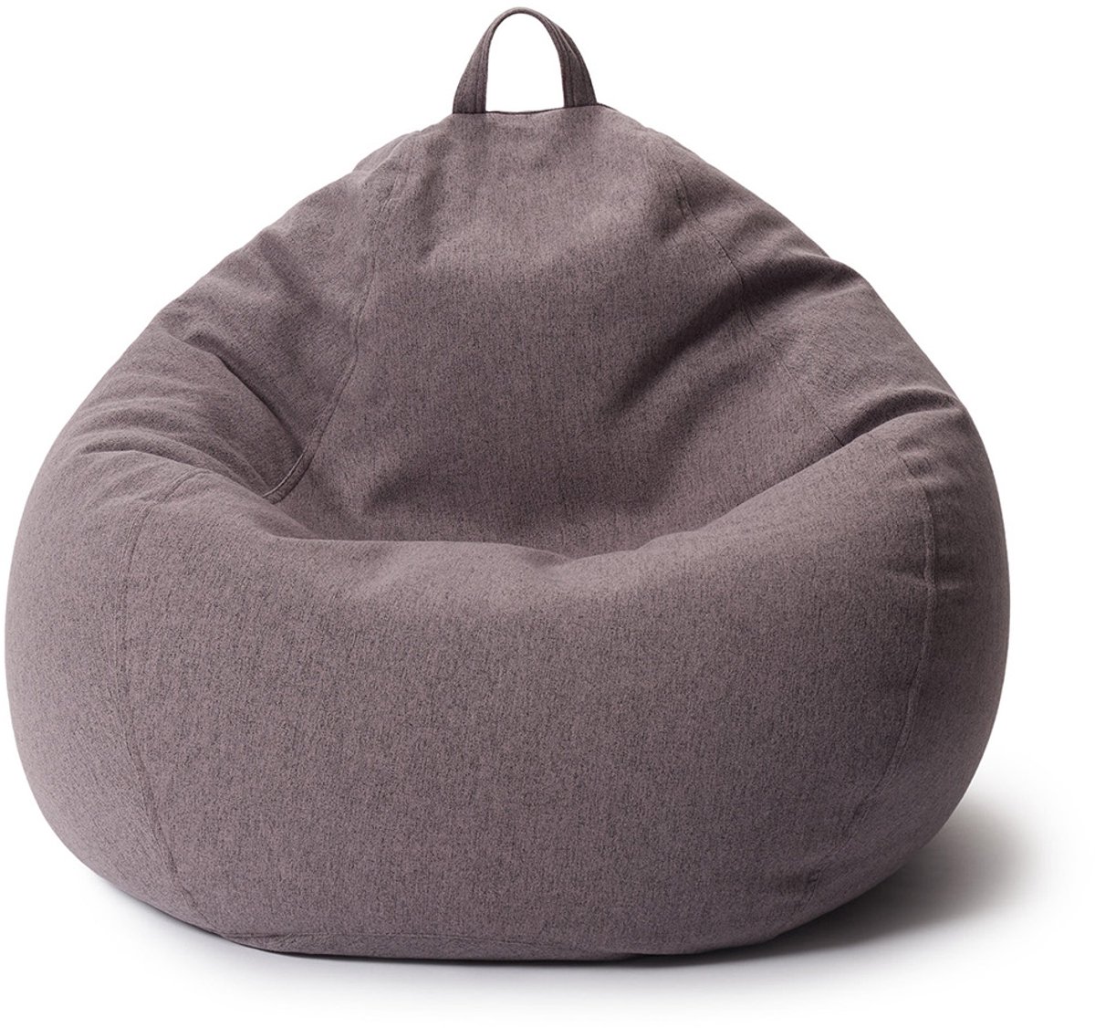 Lumaland Comfort Line Indoor Zitzak M - 70x80x50cm / 120l - Donkergrijs Donkergrijs - M