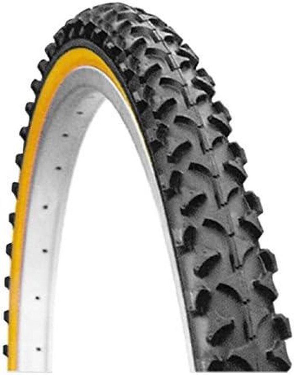 Fietsband Binnenband - MTB Band - Mountainbiken - Gegroefd Loopvlak - 26x1.75-1.90 - Zwart