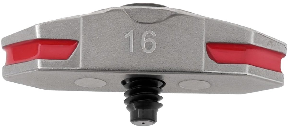 MTTproducts- Golfdriver 16g Gewichtsschroef - Compatibel met Ping G410 SFT/LSF/SF TEC/G410 Plus - Aluminiumlegering - Zilver/Rood - Verbeterde nauwkeurigheid - Golfclub