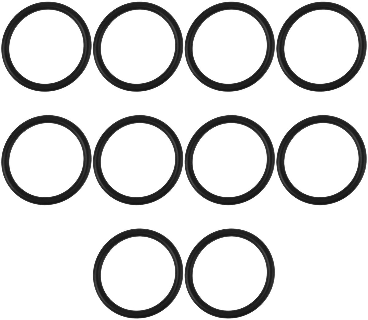 MTTproducts- Zwembad Pomp Slang Vervanging - 10 Stks - Buitendiameter 28mm - Binnendiameter 23mm - Draaddiameter 2.5mm - Rubber Materiaal