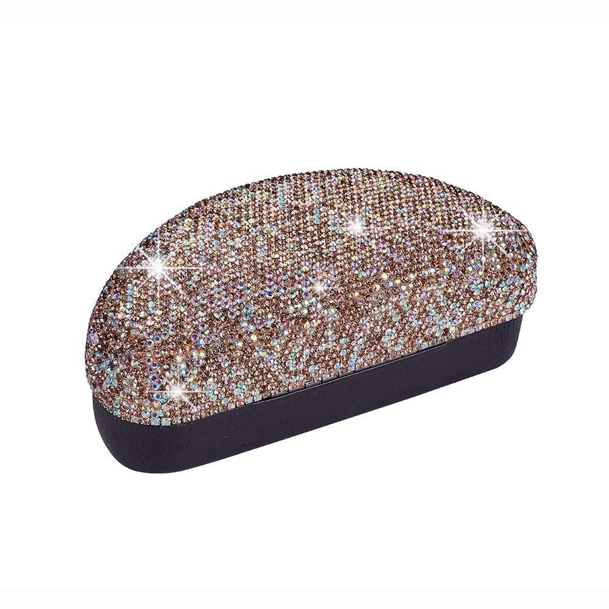NTH products- Zonnebril Etui Hardcase - Brillenkoker met Diamant Strass - Zonnebril Organizer - Opvouwbaar - Vochtbestendig - Robuust en Elegant