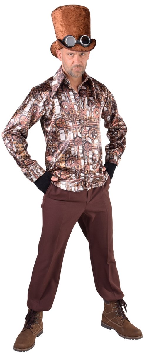 Blouse Steampunk man - Maat 50/52