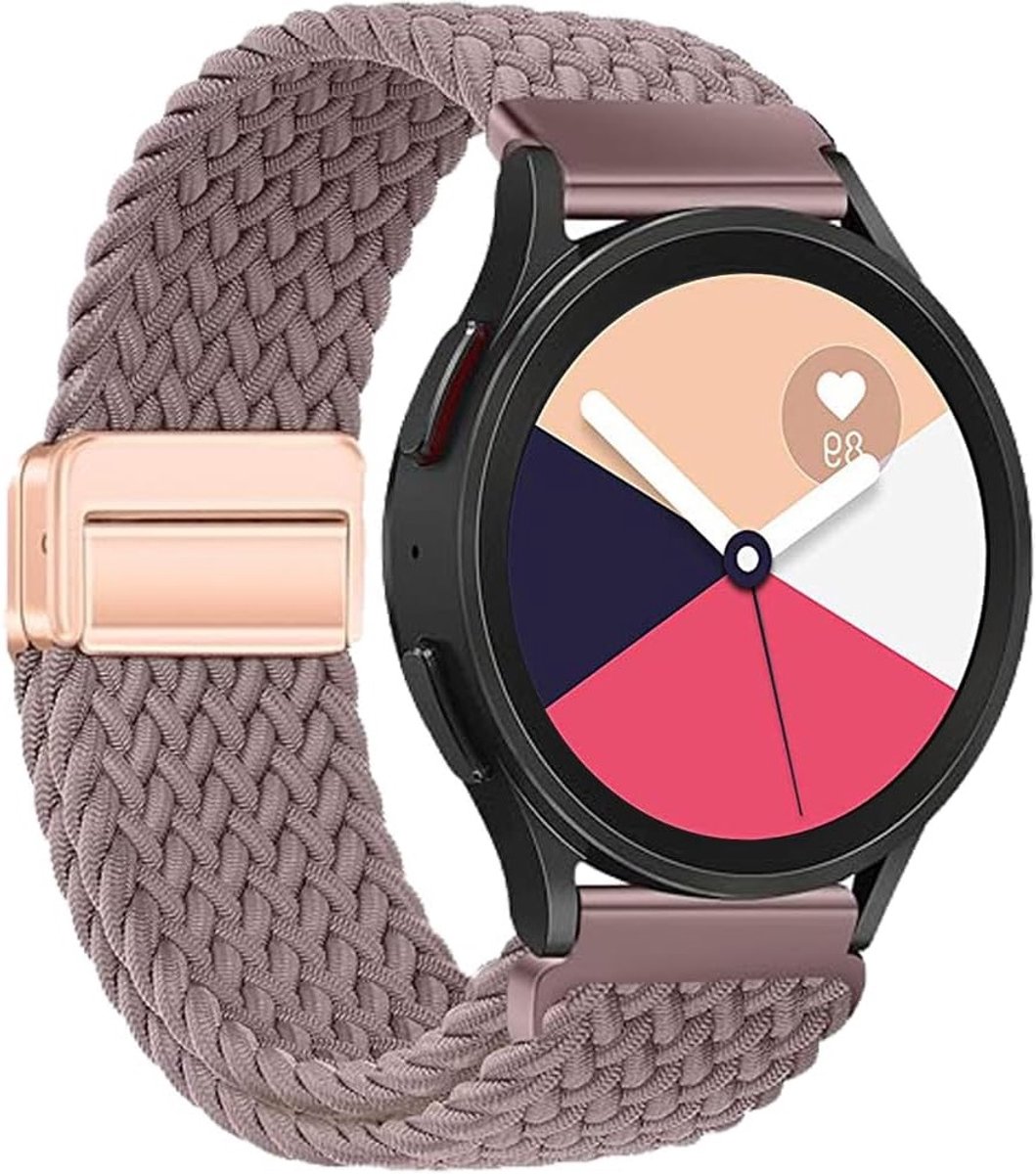 Verstelbare Nylon Elastische Sport Armband 18mm voor Garmin Venu 3S, Vivoactive 4S en Huawei Watch GT 4 41mm, Comfortabele Vervangband voor Activiteiten en Fitness