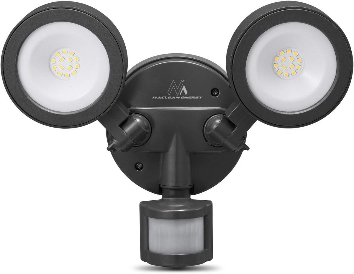 Buitenwandlamp met PIR Sensor en Schemerfunctie - Neutraal Wit Licht