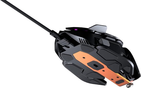 Cougar Dualblader Gaming Muis - 16000 DPI Sensor, Ambidextrous Design, 9 Programmeerbare Knoppen, RGB Verlichting - Zwart — afbeelding 4