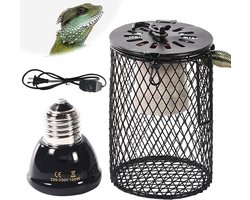 Keramische Warmtelamp voor Reptielen en Kuikens - E27 - 100W - Dag- en Nachtverwarming