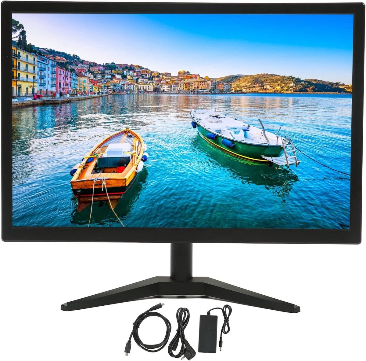 Industriële Monitor - Desktopdisplay HD - Apparatuur Weergeven - Beeldbehoud Functie - 19 Inch - Zwart