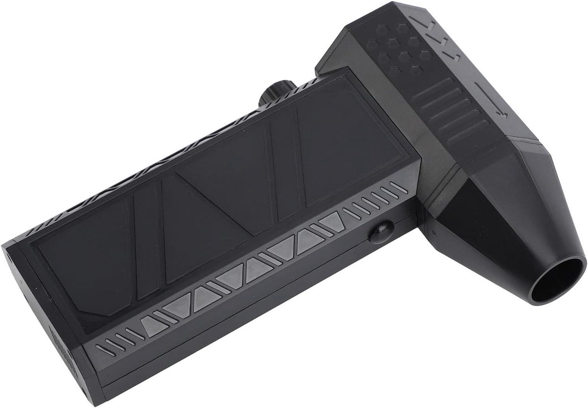 Mini Turbo Ventilator - Compacte Blazer - Krachtig Reinigen - 130.000 Tpm Snelheid - 21x13x5 cm - Zwart