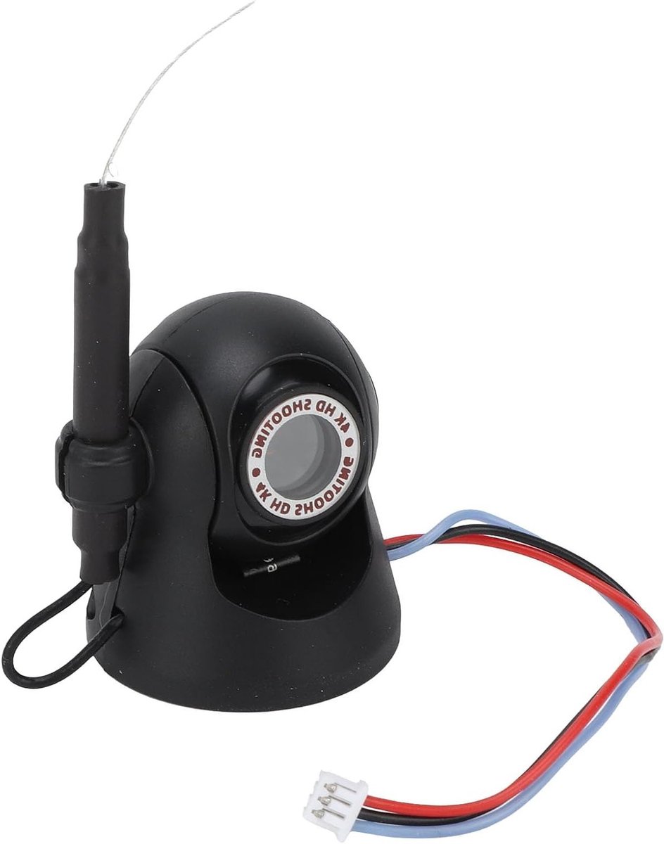 RC Auto Camera met 720p HD WiFi, Afstandsbediening en 45° Verstelbare Hoek voor F3 F4 1/24 Series, Perfect voor Beelden en Landschapsbewaking