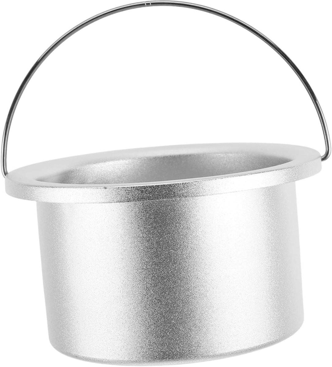 Aluminium Wax Pot - Smeltkom Binnenpan - Wax Smelten - Efficiënte Warmteverdeling - 13 x 11 x 7 cm - Zilver