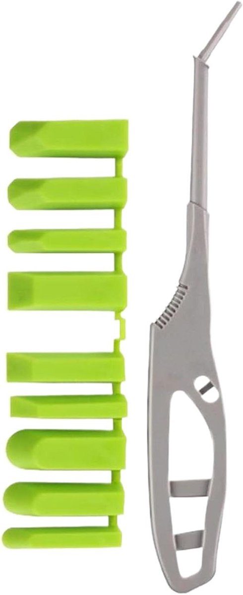 Kit Afwerkingsgereedschap - Voegensmeerder Verwijderaar - Naden Glad Maken - 9 Opzetstukken - 27 x 12 x 1 cm - Grijs
