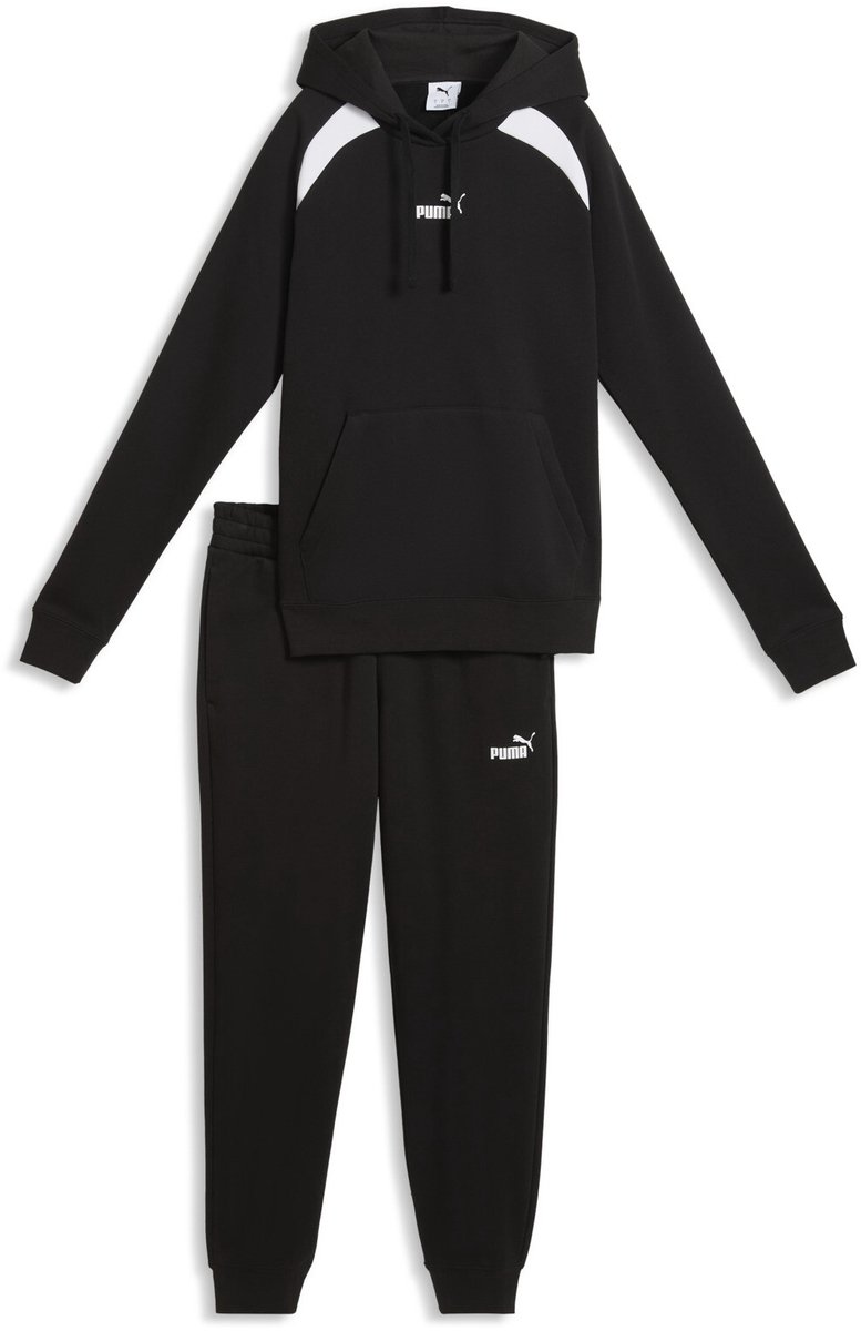 Hooded Sweat Suit FL cl Zwart