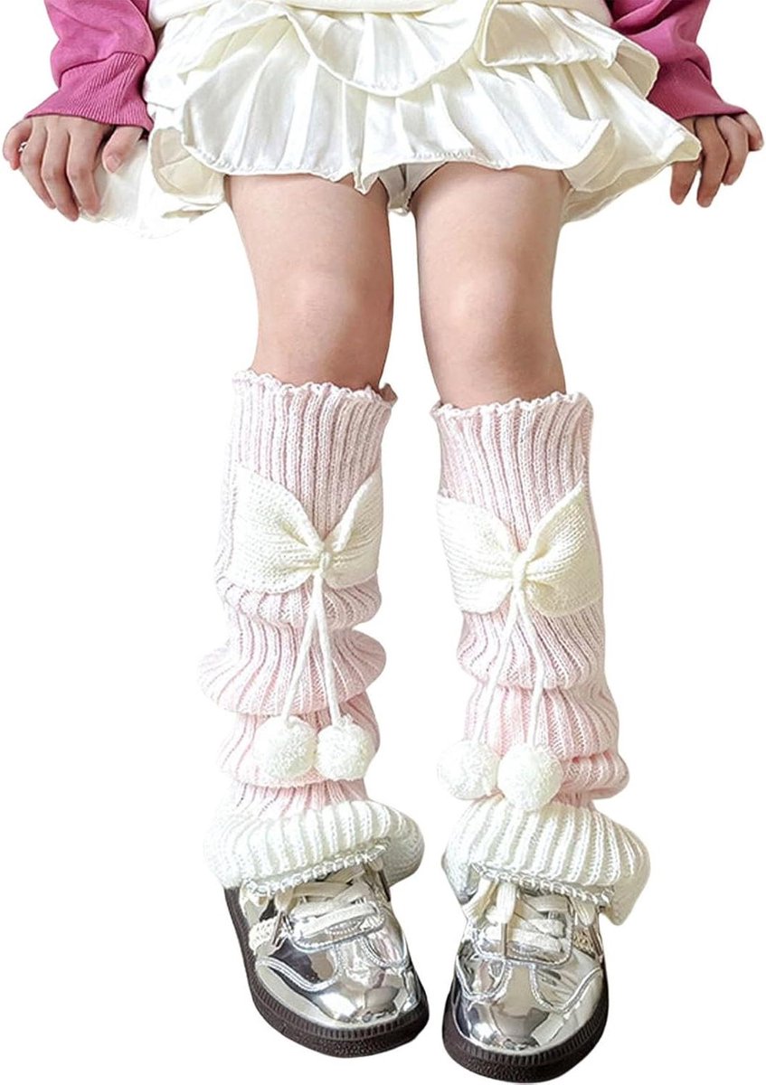 Babysokken - Beenwarmers Gebreid - Warmte en Comfort - Knielang Ontwerp - 80 gram - Zwart