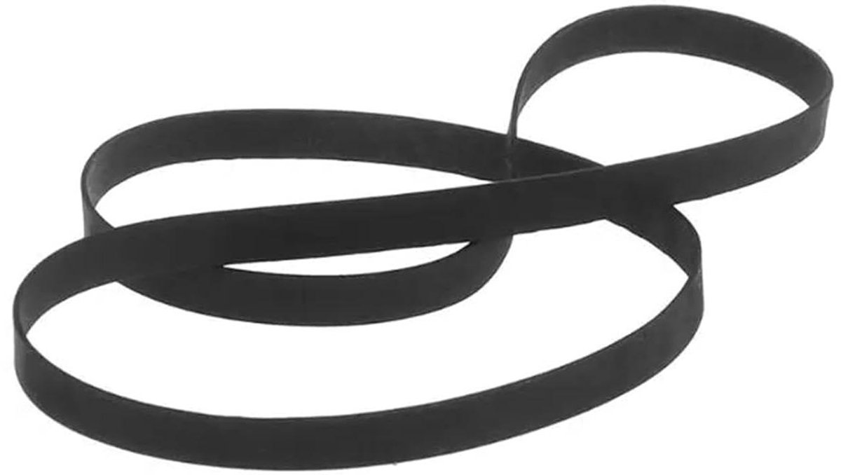 Aandrijfriem - Transmissieband Rubber - Draaitafel Reparatie - Glasvezel Versterkt - 4mm 5mm - Zwart
