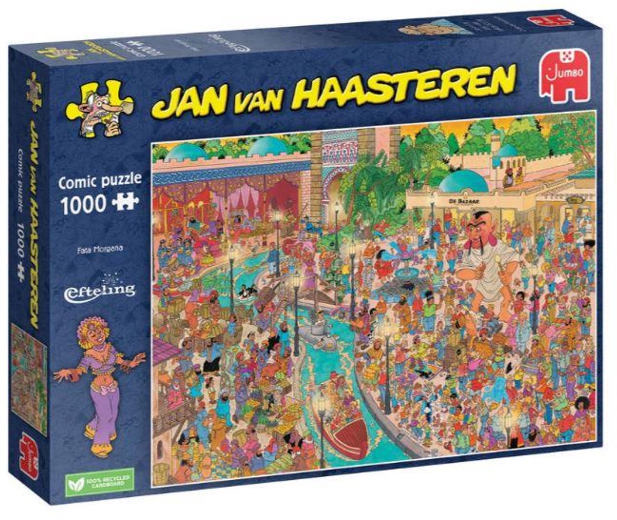 Jan van Haasteren - Efteling Fata Morgana - 1000 stukjes puzzel - Legpuzzel — afbeelding 8