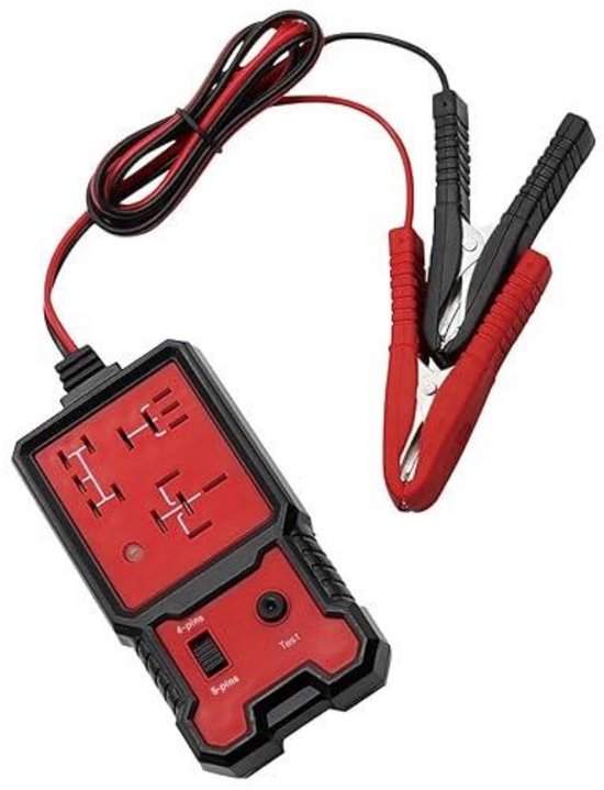 GELLDG Relais Testerset - Auto Circuit Tester 12V - Diagnose- en Meetapparatuur - Geschikt voor Voertuig Elektrische Systeem Reparatie - Plastic Behuizing - Afmetingen 12.5x6.2x2.5cm