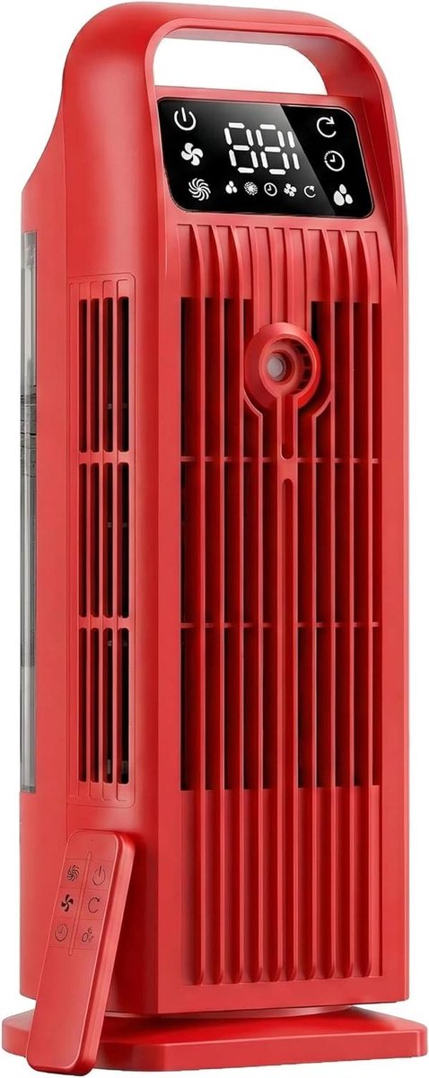 Mobiele Airco - Persoonlijke Koeler - Ruimte Koelen - 6-in-1 Functies - 1200 ml Tank - Roze