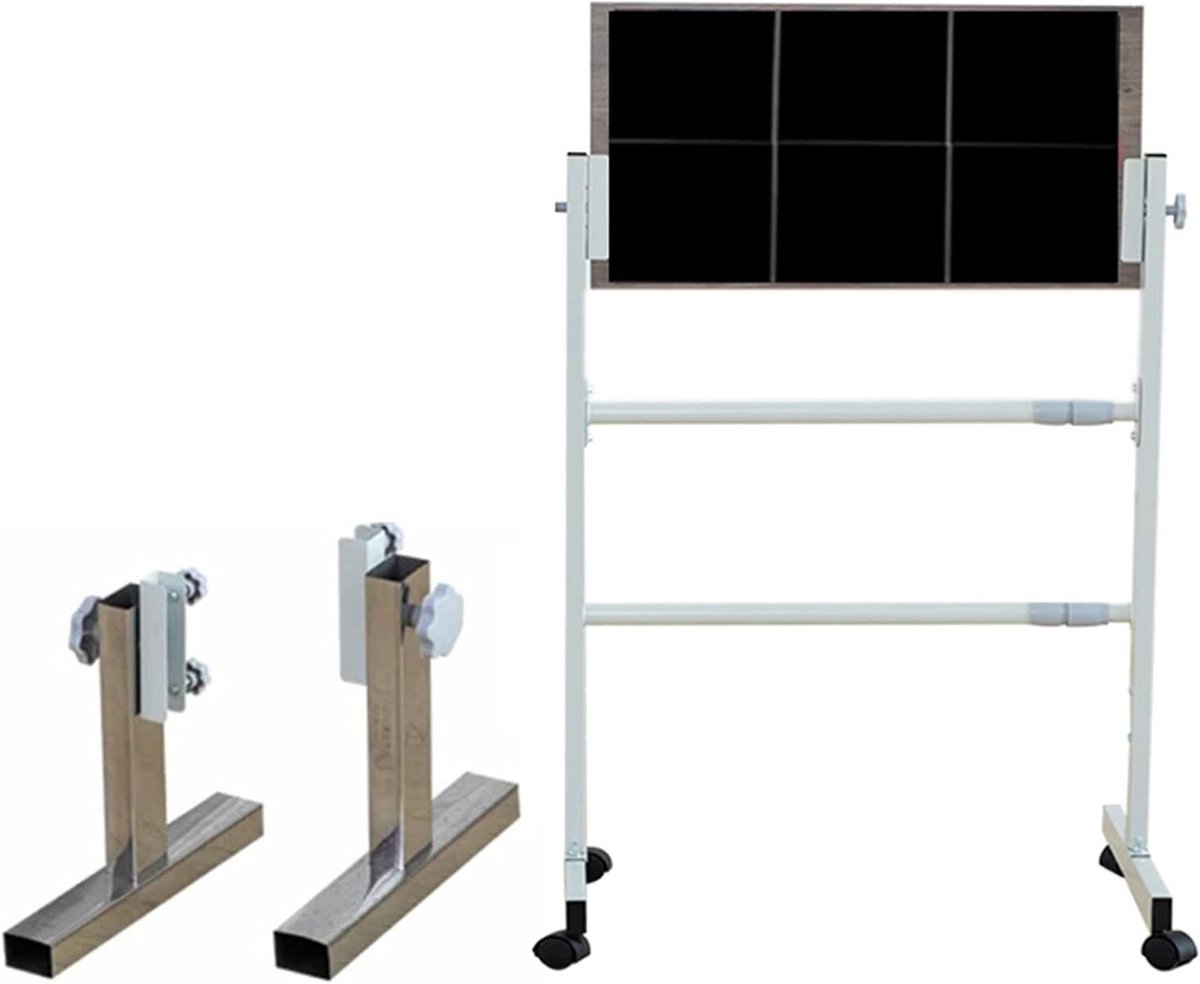 Tafeltennis Rebound - Pingpong Trainer - Zelf Training - Verstelbare Hoek - 50 x 32 cm - Zwart