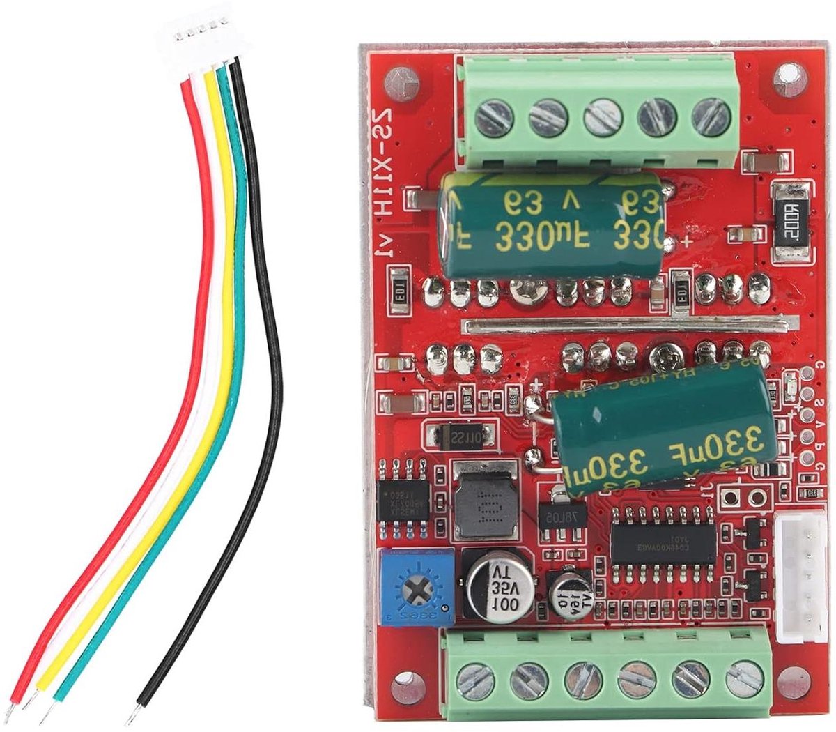 Motor Controller - Snelheidsmodule Driver - Motor Aansturing - Breed Voltage 400W - 6-60V - Zwart