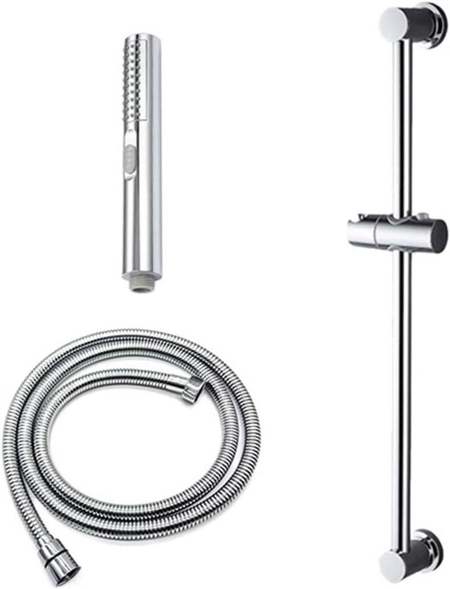Handdouche Set - Douchekop Houder - Badkamer Vernieuwen - Verstelbare Schuifbalk - 100 cm