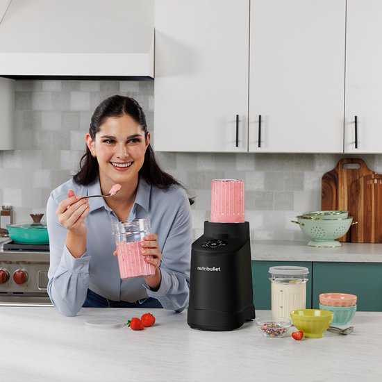 Nutribullet Chill IJsmachine Zwart - 500W - 5 Programma's - Roomijs, Sorbet, Gelato en Frozen Yogurt van Nutribullet — afbeelding 5