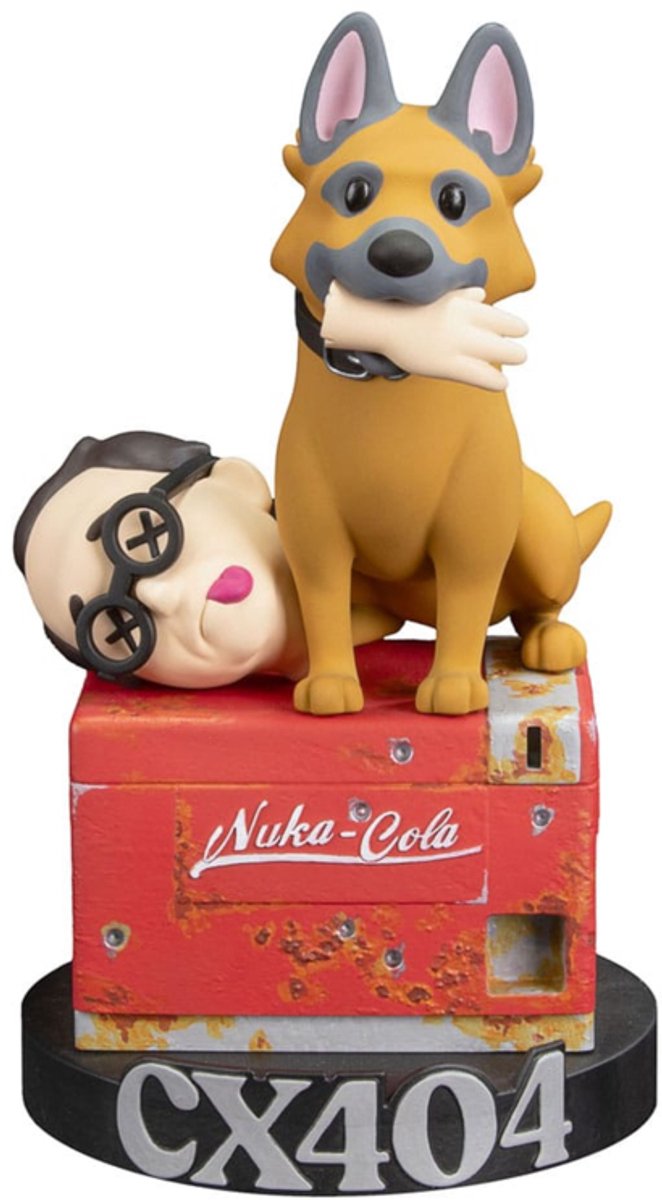Fallout Vinyl Figure CX404 & Wilzig (Head) Stylized 20 cm