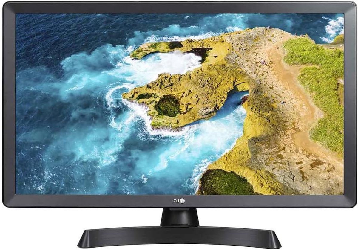 Bol.com Smart Tv Monitor - Hd Ready Scherm - Film Kijken - Led Paneel - 23.6 Inch - Zwart aanbieding